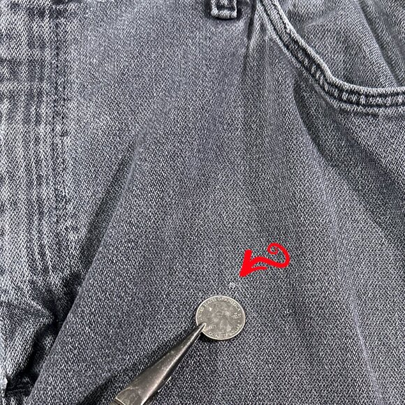 Wrangler Men's Gray Jeans‎ Size 38 - Picture 12 of 16